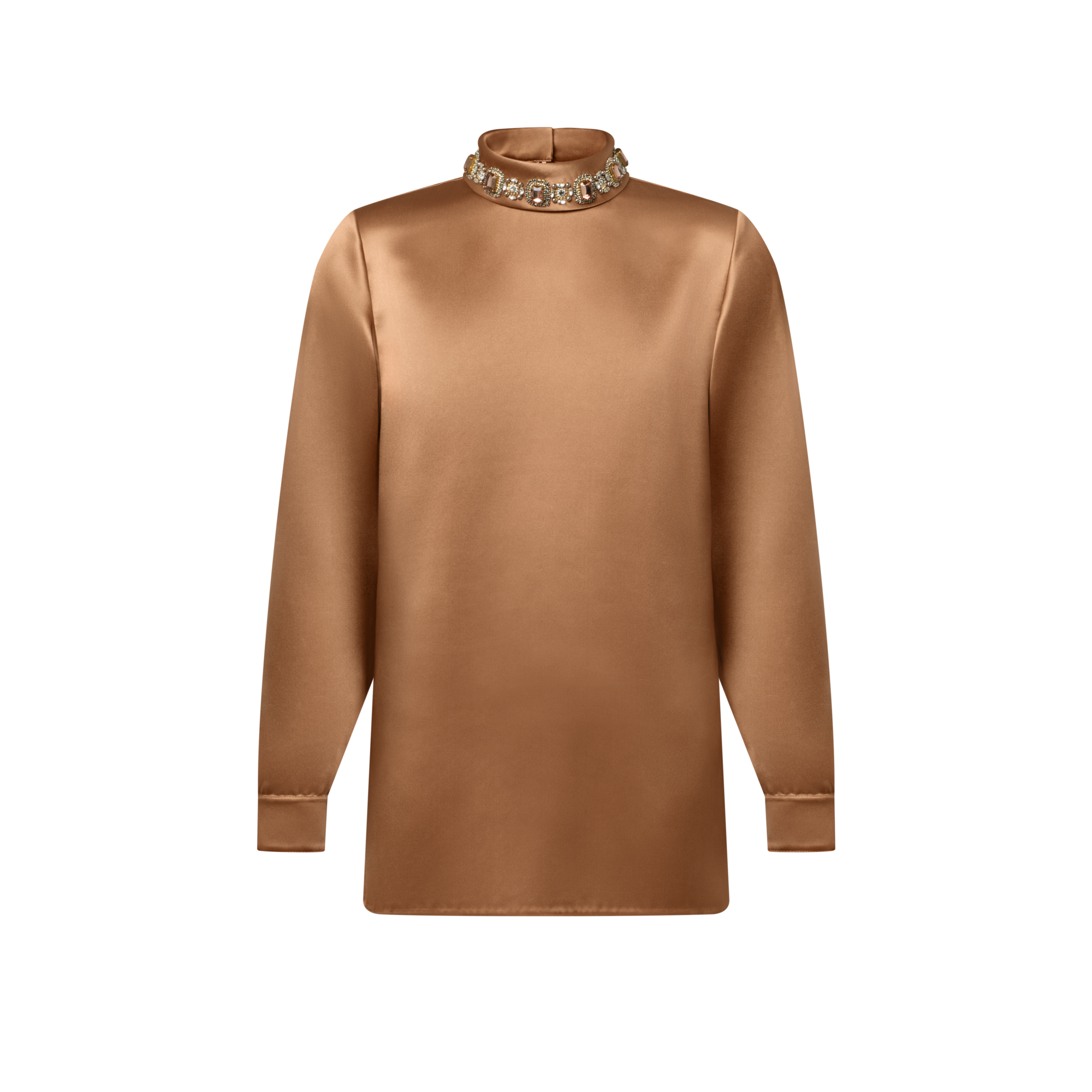 Jewel Trim Blouse - Ready-to-Wear 1AJHXP | LOUIS VUITTON